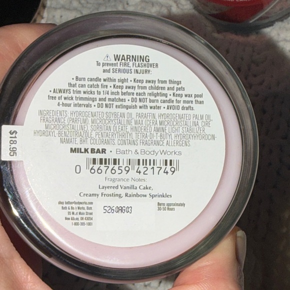 Scented Candle Set - Milk Bar BBW 🍪🕯️🎂 - Picture 6 of 7